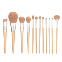 Conjunto de cepillo de maquillaje de polvo suelto de 12pcs Herramientas de belleza